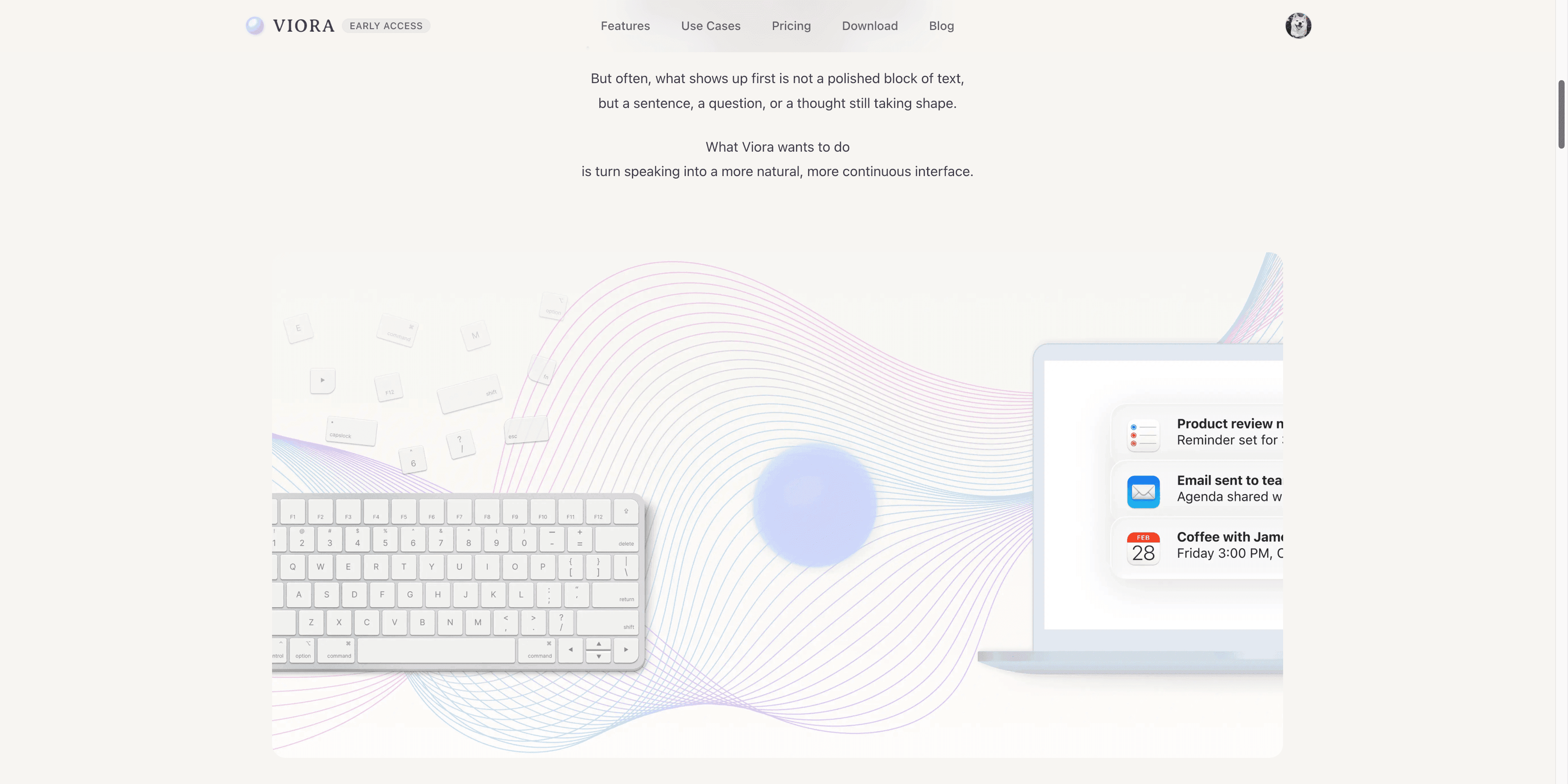 Viora write, edit, ask, and do workflows on a Mac
